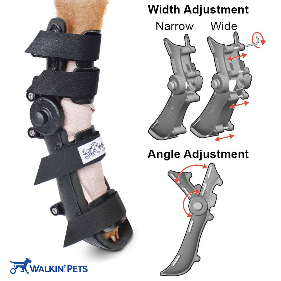 Walkin' Fit Adjustable Splint, Customizable Canine Splint