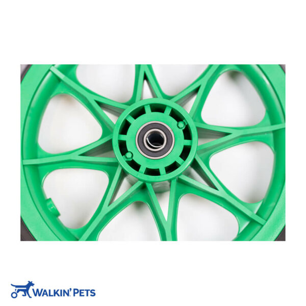 green foam wheel