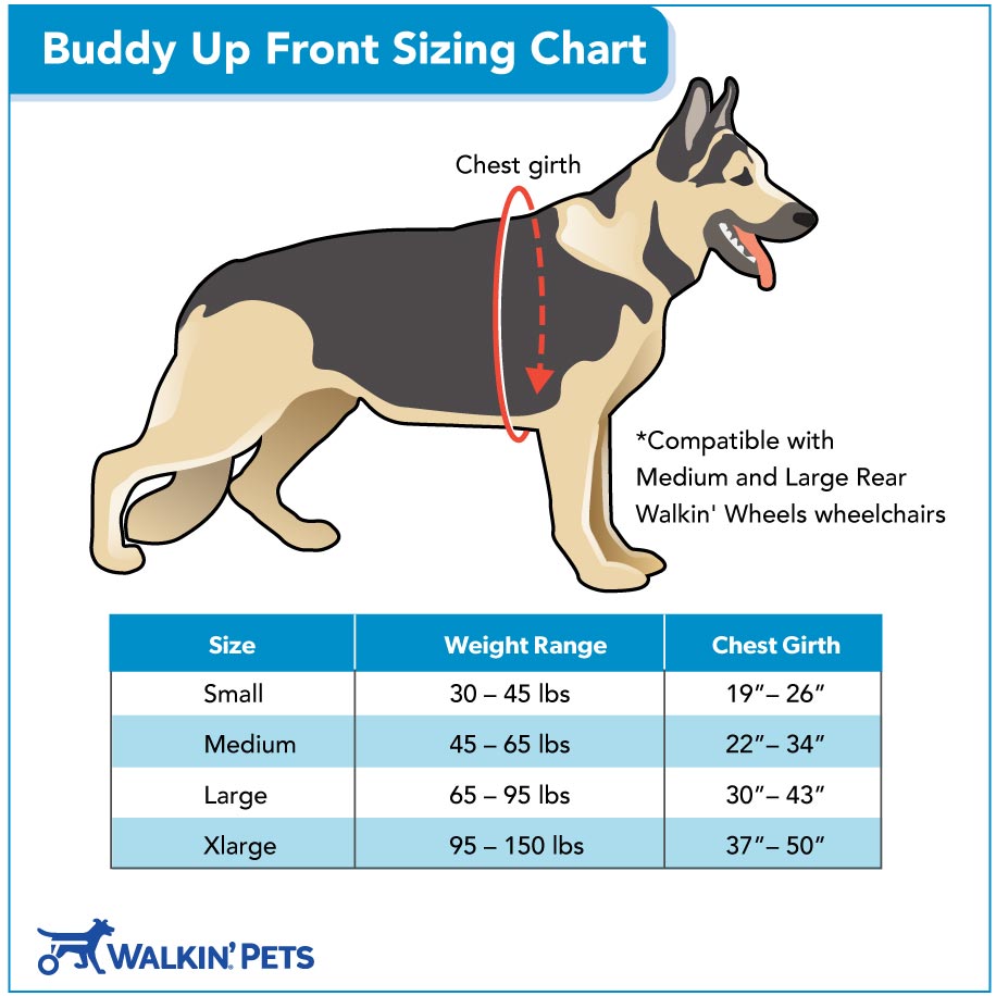 Buddy Up™️ Front Harness, Dog Support Harness